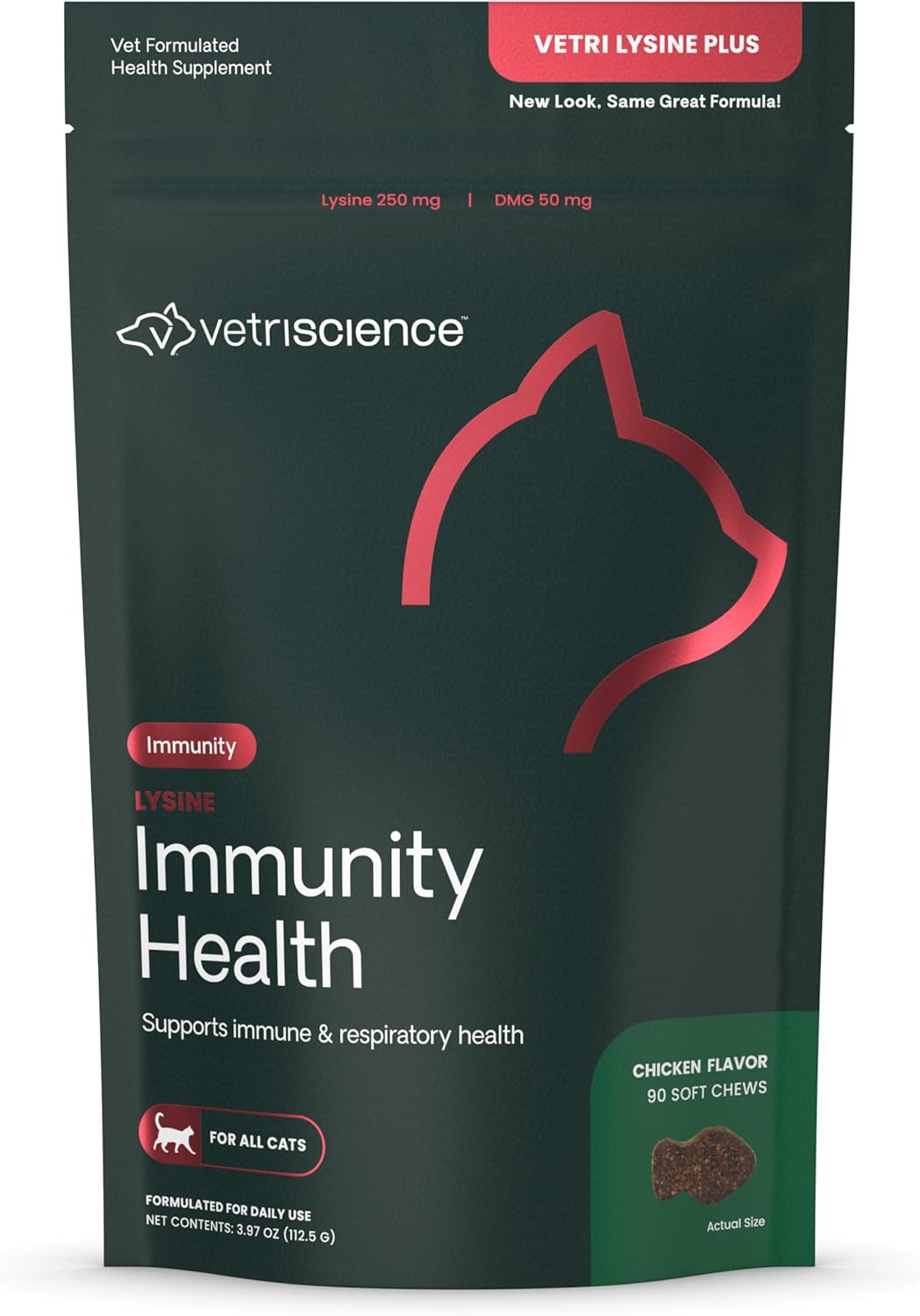 VetriScience Cat Lysine Immunity Support